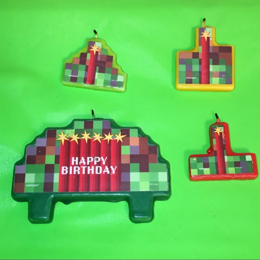 Pixelated Party Kit Minecraft Theme